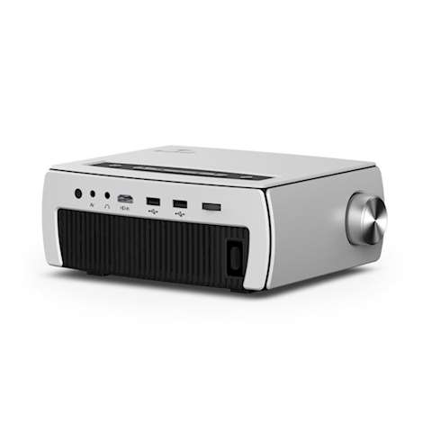 პროექტორი BYINTEK MOON K18 Basic Full HD Portable Digital Video LED Support Projector, Multimedia Presentation System, White